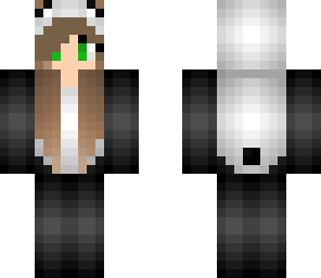 brown hair panda