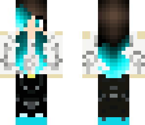 brown and blue winter girl edit