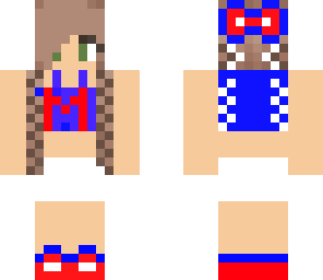 minecraft cheerleader