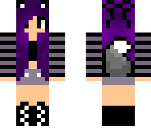 cute purple emo