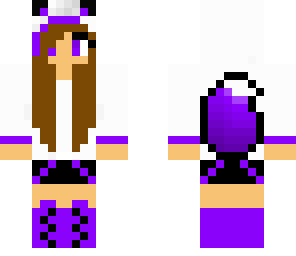 purple fox girl