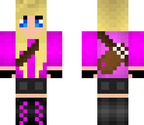 archer gurl in purple