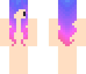 chibi purple hair girl base
