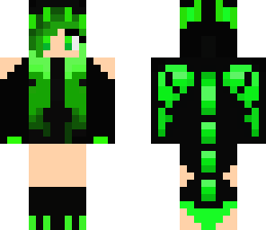 epic green dragon girl