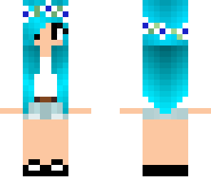 bluee hairr