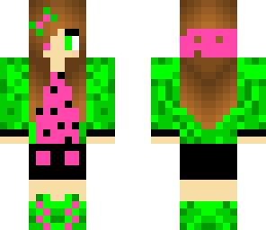 cute watermelon hoodie girl