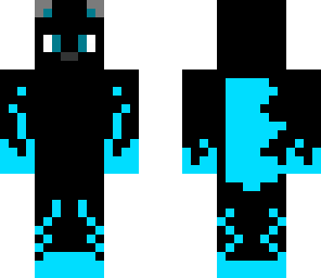 blue fire wolf
