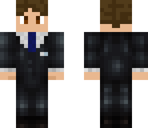 dark blue tie