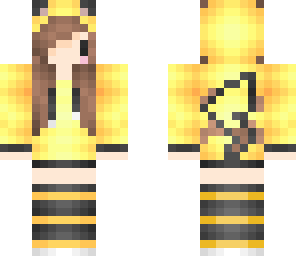 pikachu girl chibi