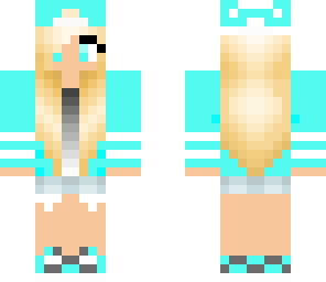 blue jock girl