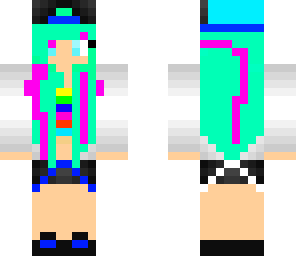 epic neon girl