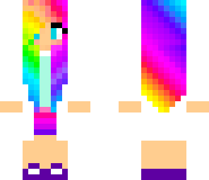 lab rainbow bun