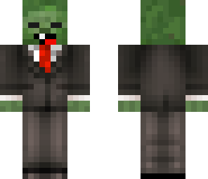 zombie with sunglasses and he's a noob