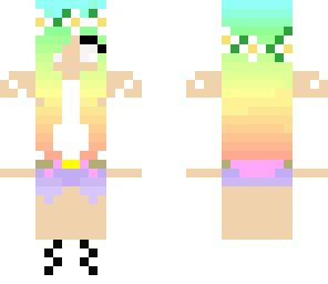 rainbow herobrine female