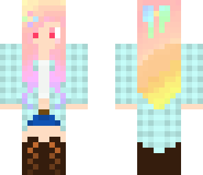 rainbow girl