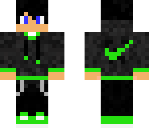 green nike boy