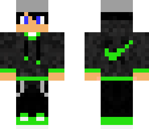 green nike boy with hat