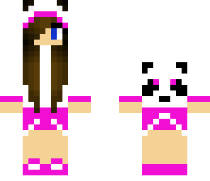 panda hoodie girl