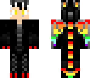 rainbow dragon boy