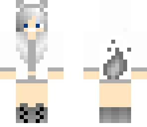 white fire girl-special skin