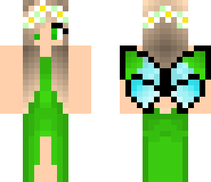 green fairy girl