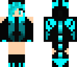 blue dragon girl