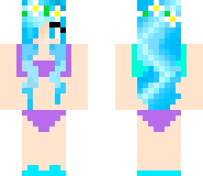 lavender swimsuit