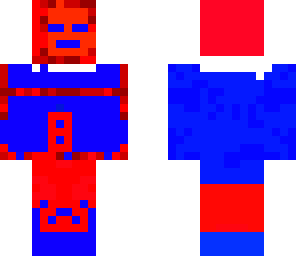 blue and red guy