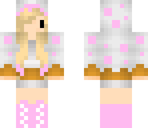 cake chibi pink