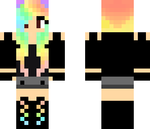 edited cute rainbow hoody