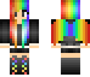 rainbow girl