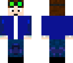 blue jacket