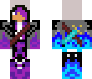 purple fire boy