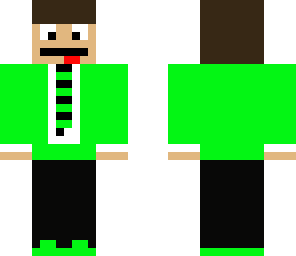 man wearin green suit