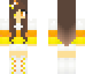 candy corn girl