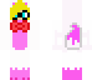 zelda in a mangle suit