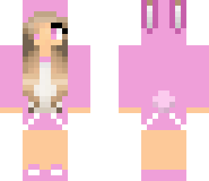 pink rabbit girl