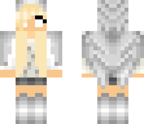 herobrine wolf girl