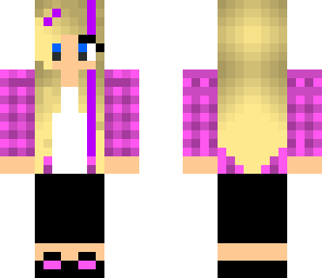 mikayla with plaid