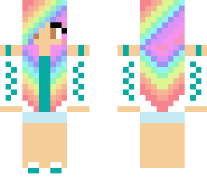 fisrt atempt at rainbow hair