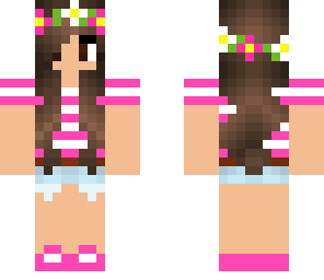 flower summer girl