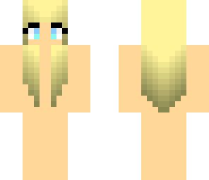 unfinishded blonde hair