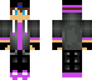 purple gamer boy