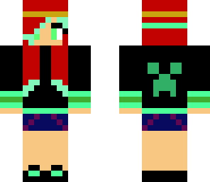 cute creeper girl