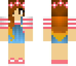 red overalls