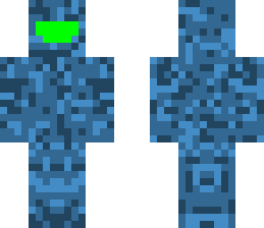 camo suit blue