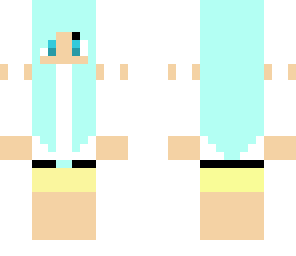 ice blue hair