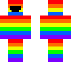 rainbow skin