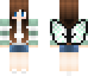 mint fairy elf girl