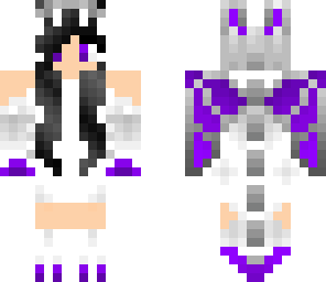 purple dragon girl